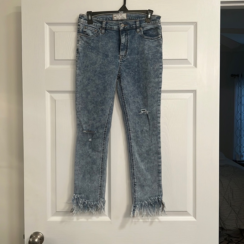 Free people distressed jeans